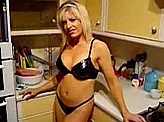 Sexy Girl Videos 53 :: Drunk southern milf in tight leather thong strips