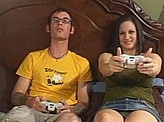 Hot Sex Video 725 :: Gamer nerd will learn all about sex from gf's hot mom