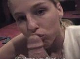 Blow Job Video 96 :: Heather Brooke begging to choke on his cum
